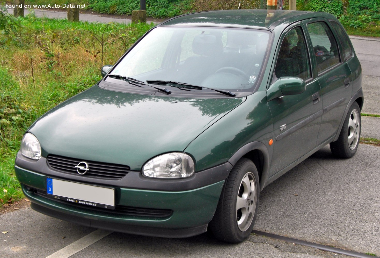 Specifications: Opel Corsa B (facelift 1997) 1.2i 16V (65 Hp) 1998, 1999, 2000