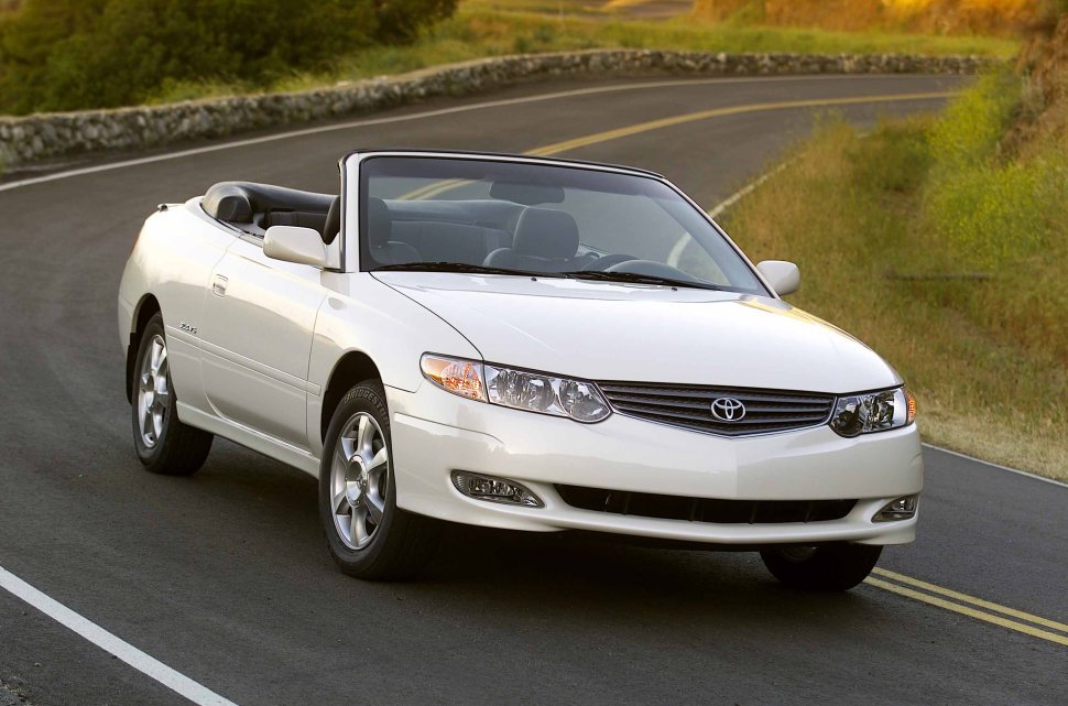 Specifications: Toyota Camry Solara I Convertible (Mark V, facelift 2001) 3.0i V6 24V (200 Hp) Automatic 2001, 2002, 2003