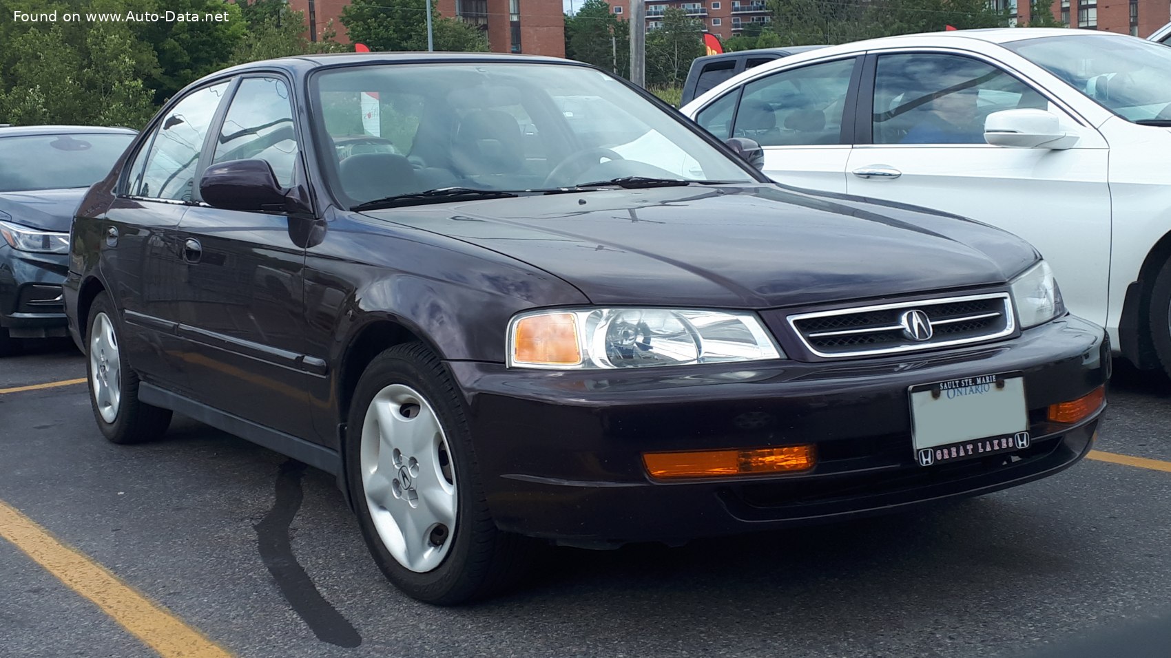 Specifications: Acura EL 1.6 i 16V (107 Hp) /1997, 1998, 1999, 2000/