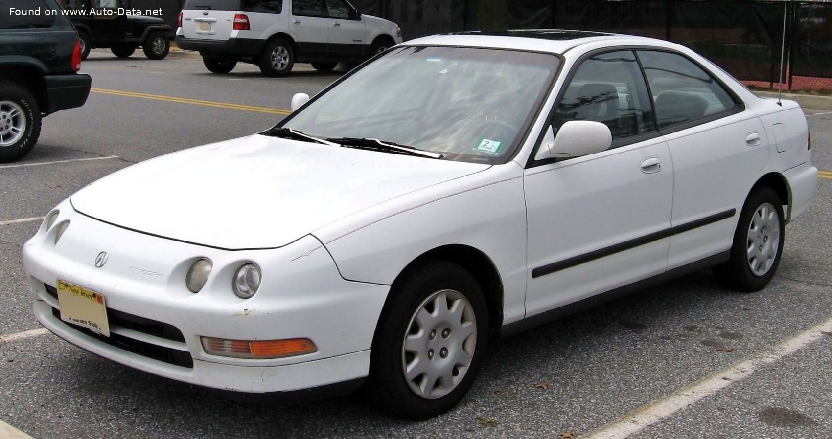 Specifications: Acura Integra III Sedan 1.8 (170 Hp) /1994, 1995, 1996, 1997, 1998, 1999, 2000, 2001/