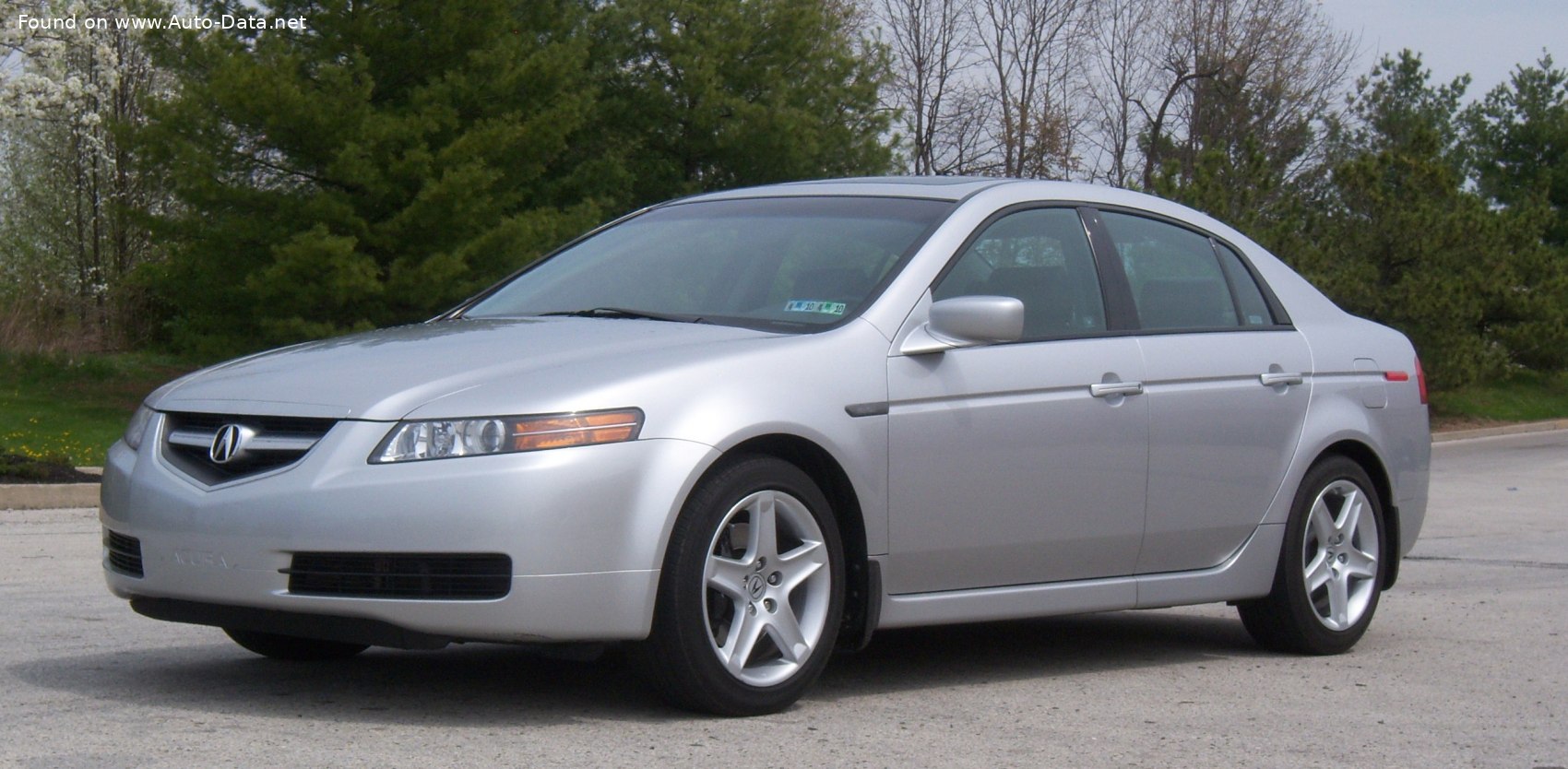Specifications: Acura TL III (UA6/7) 3.2 i V6 24V (273 Hp) Automatic /2003, 2004, 2005, 2006/