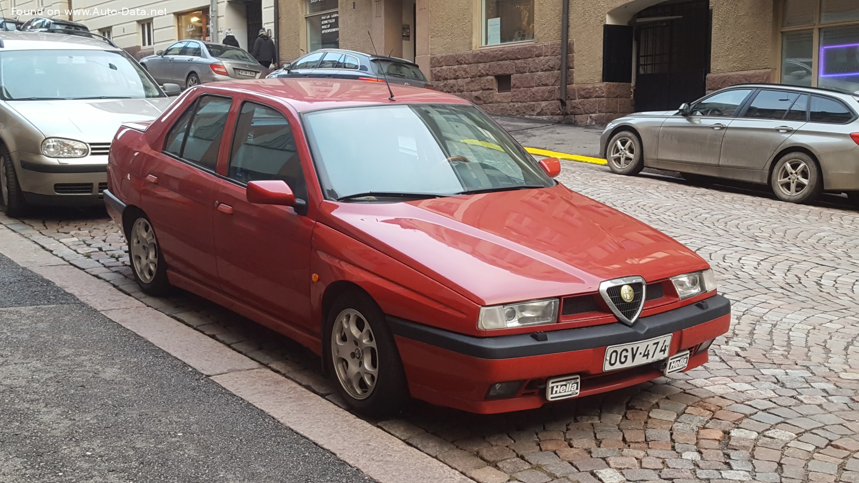 Specifications: Alfa Romeo 155 (167) 1.6 Twin Spark 16V (120 Hp) /1996, 1997