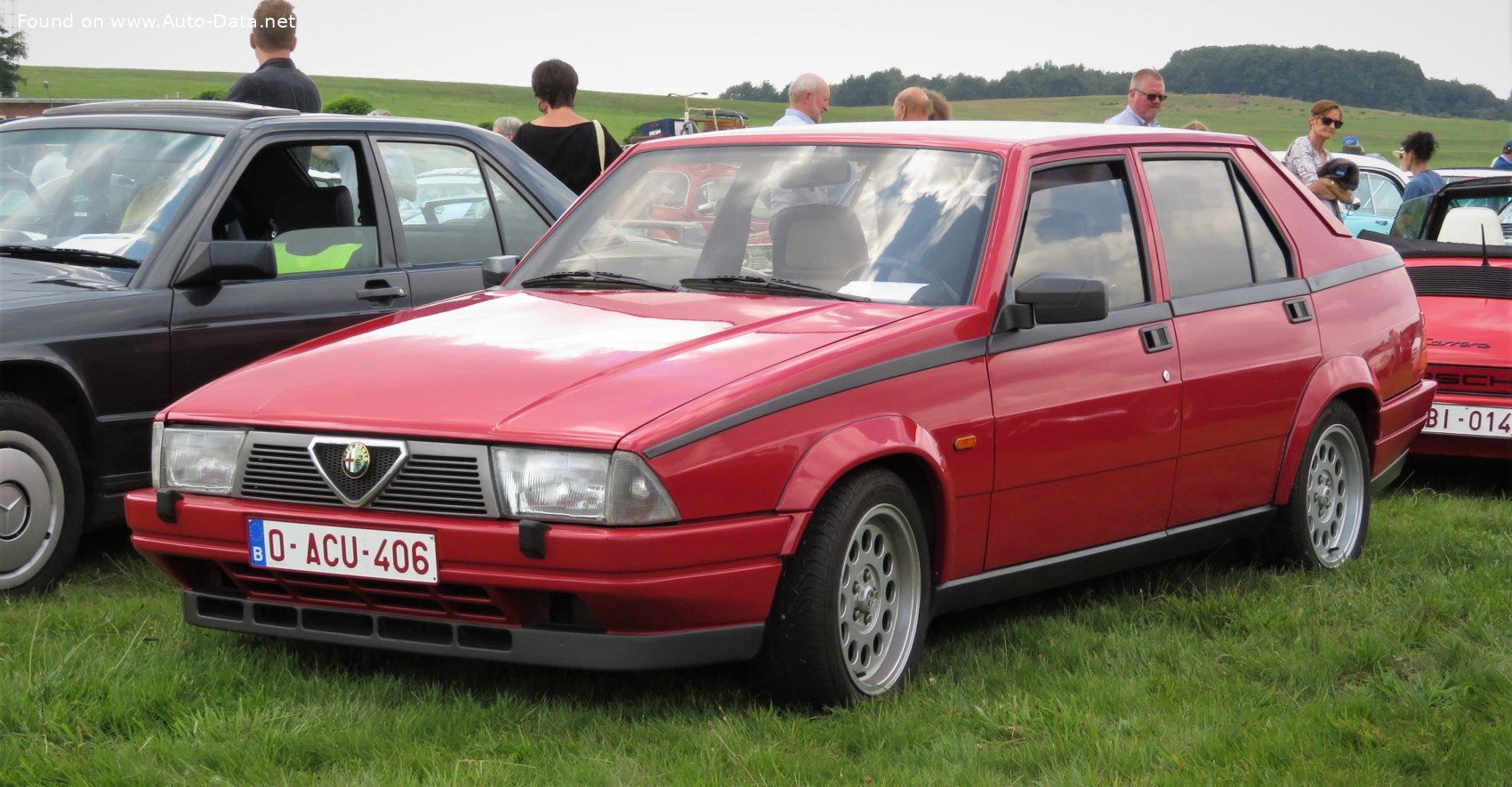Specifications: Alfa Romeo 75 (162 B) 2.0 TD (95 Hp) 1985, 1986, 1987, 1988