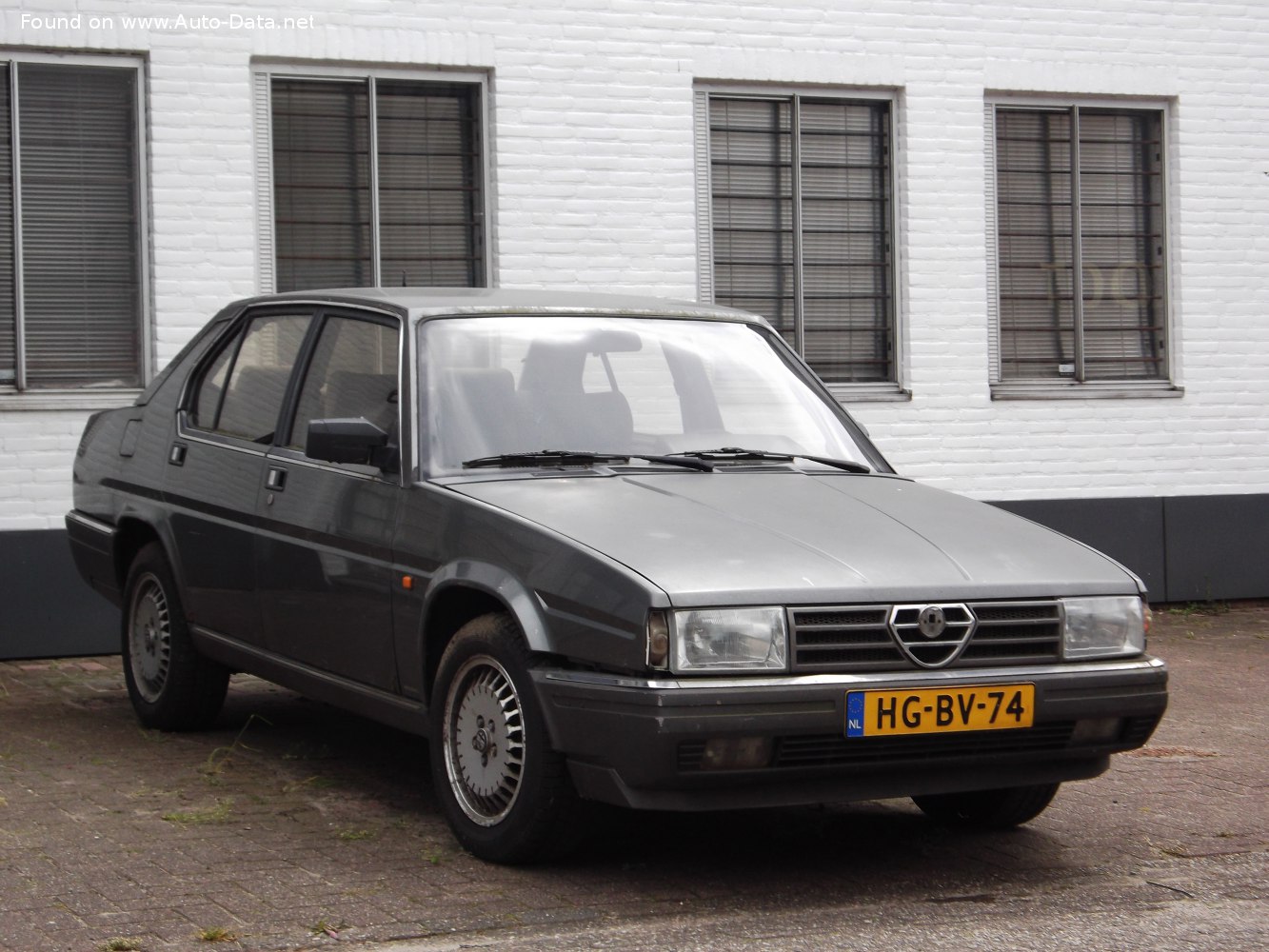 Specifications: Alfa Romeo 90 (162) 1.8 (116 Hp) /1984, 1985, 1986, 1987/