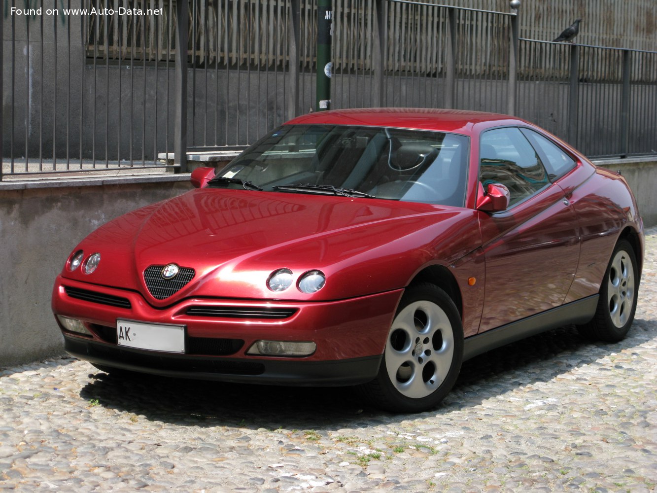 Specifications: Alfa Romeo GTV (916) 1.8 Twin Spark (144 Hp) 1998, 1999, 2000, 2001, 2002, 2003