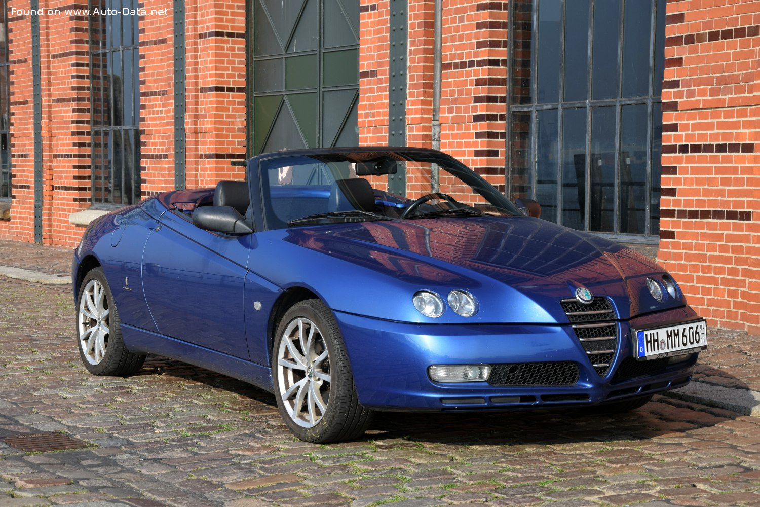 Specifications: Alfa Romeo Spider (916, facelift 2003) 2.0 Twin Spark (150 Hp) 2003, 2004