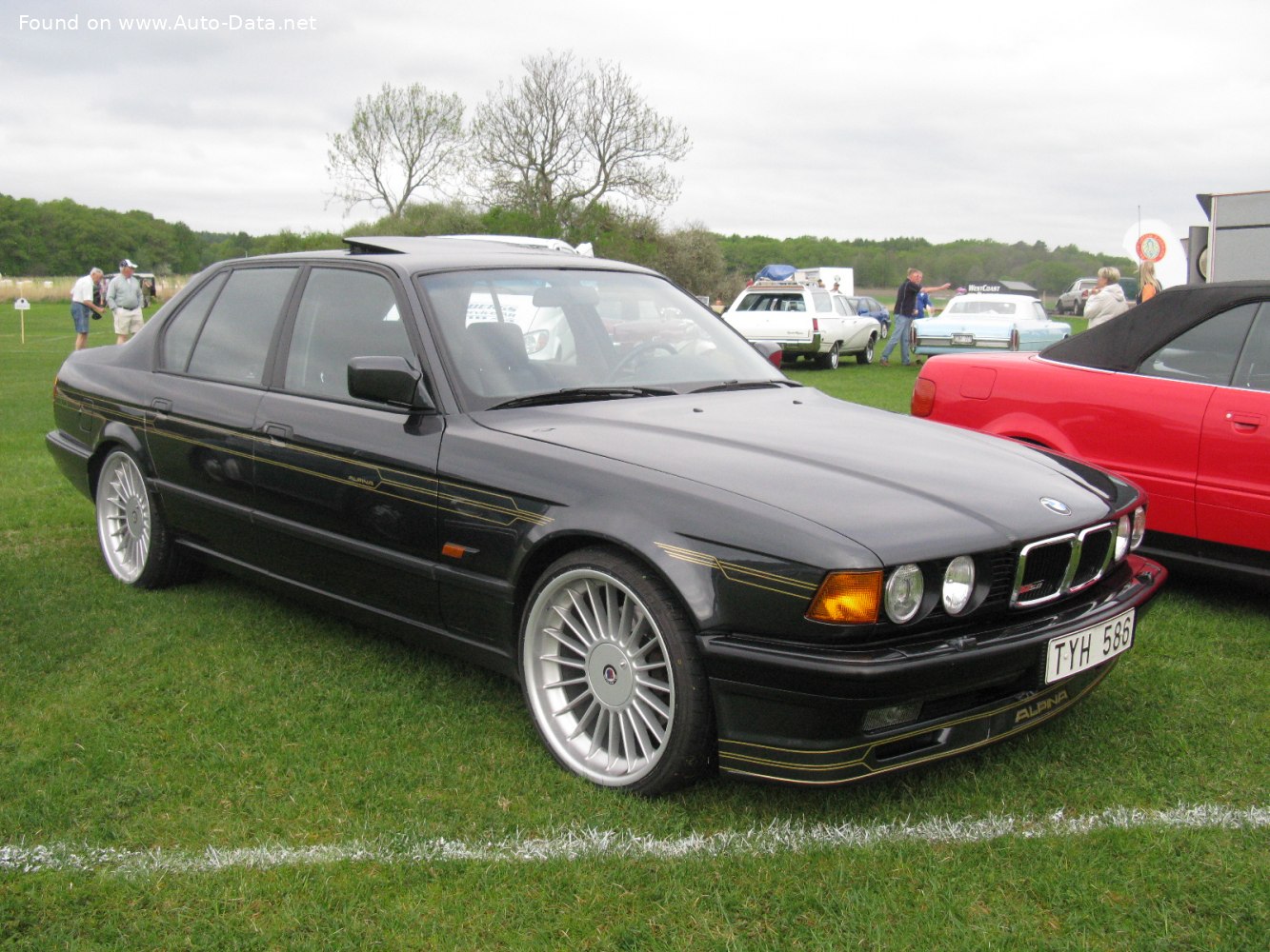 Specifications: Alpina B12 (E32) 5.0 i V12 (350 Hp) 1988, 1989, 1990, 1991, 1992, 1993, 1994
