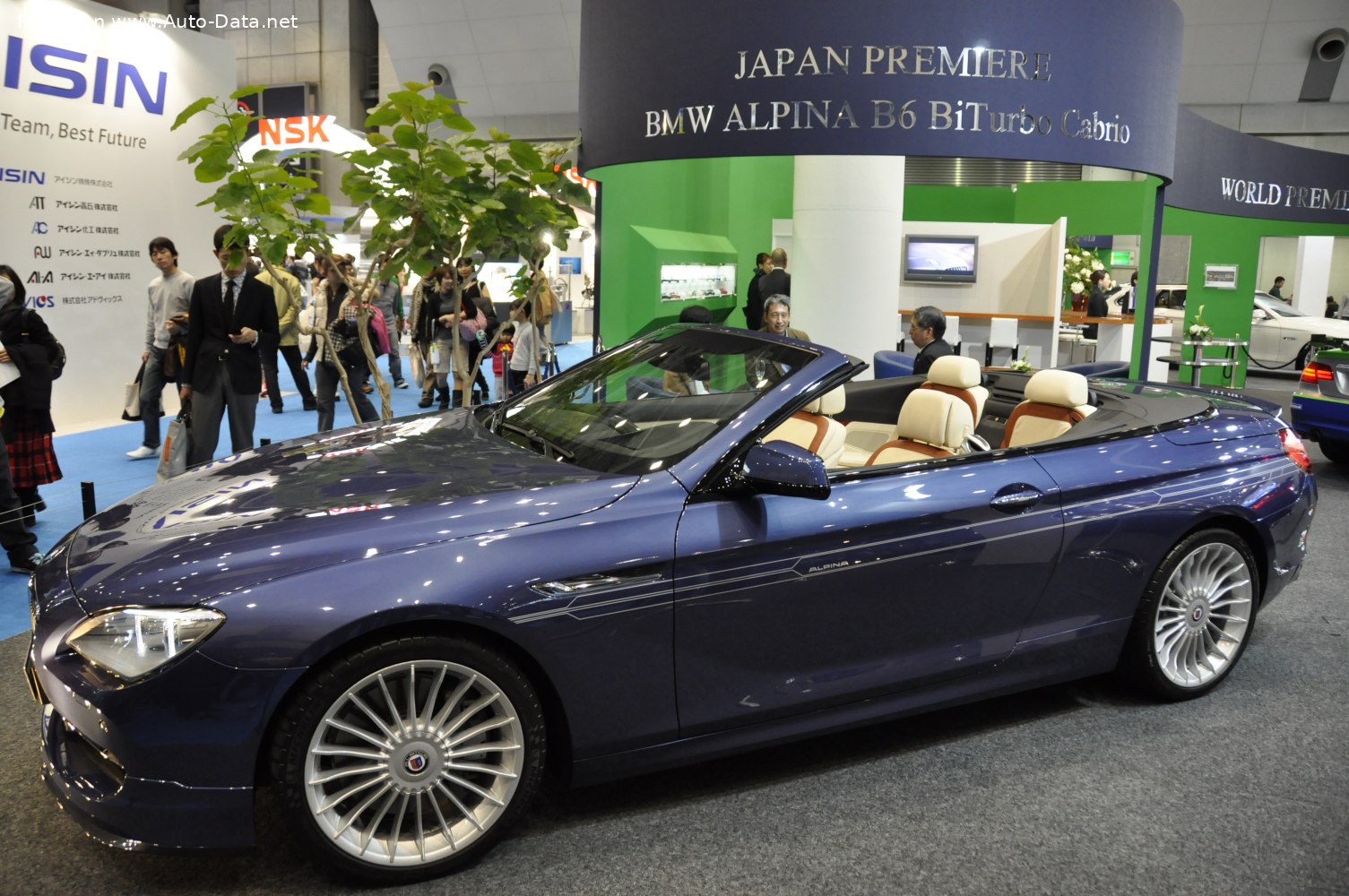 Specifications: Alpina B6 Cabrio (F12) 4.4 V8 (540 Hp) BITURBO Switch-Tronic 2012, 2013, 2014, 2015