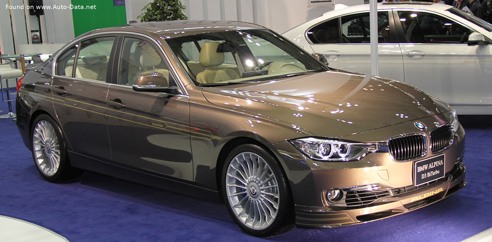 Specifications: Alpina D3 (F30) 3.0d (350 Hp) Switch-Tronic 2013, 2014, 2015