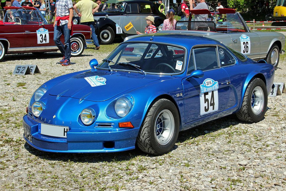 Specifications: Alpine 1600 1.6 SC-SI (127 Hp) 1973, 1974, 1975