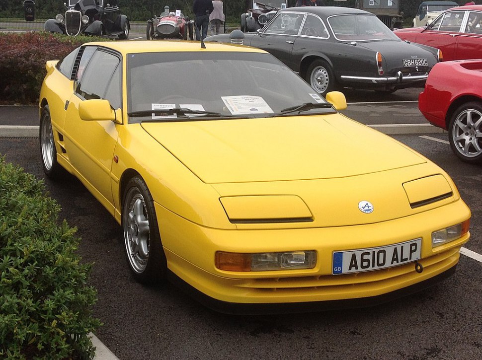 Specifications: Alpine A610 3.0 i V6 Turbo (250 Hp) 1991, 1992, 1993, 1994, 1995