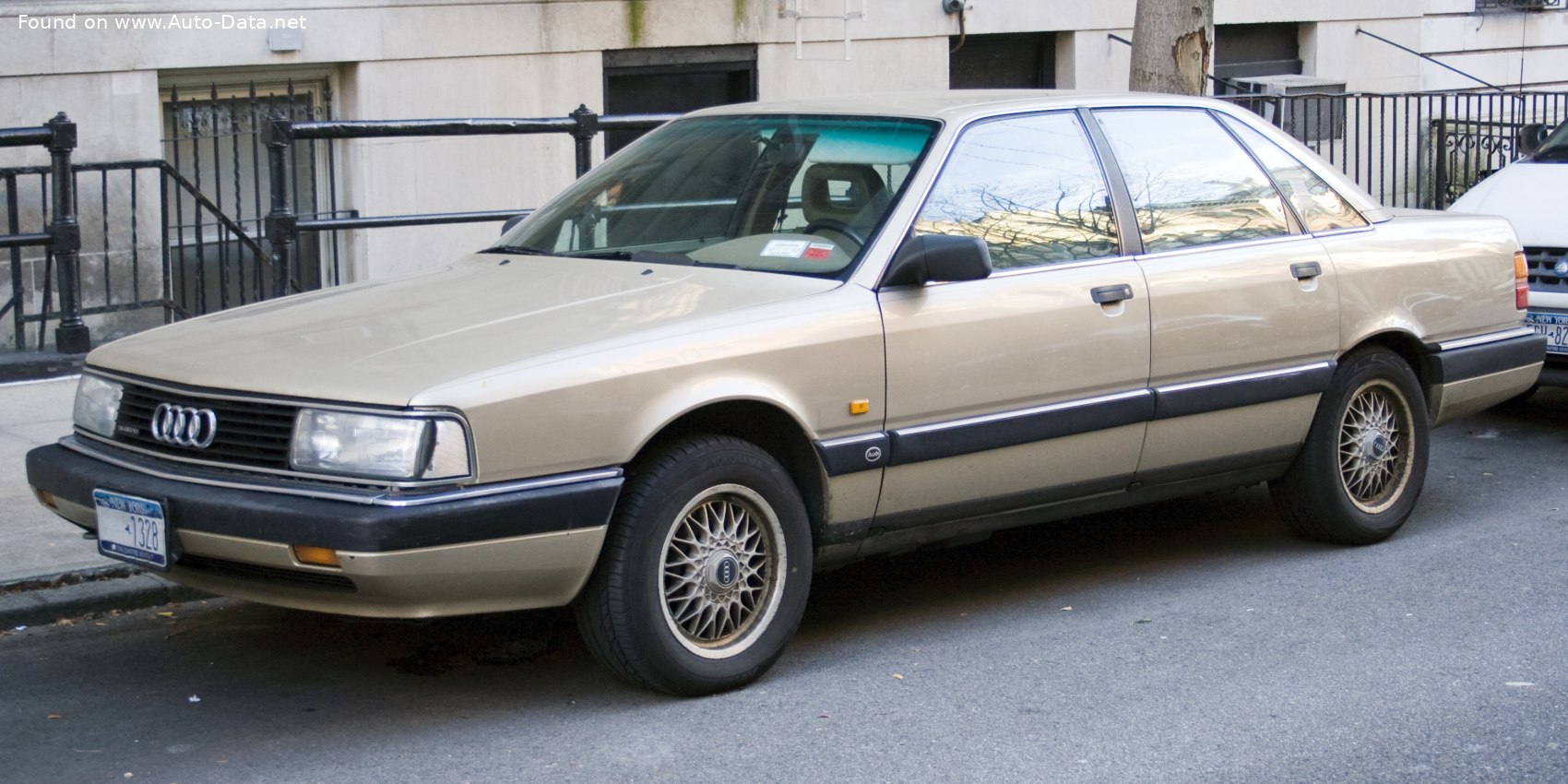 Specifications: Audi 200 (C3, Typ 44,44Q) 2.2 Turbo (190 Hp) Automatic 1988, 1989, 1990
