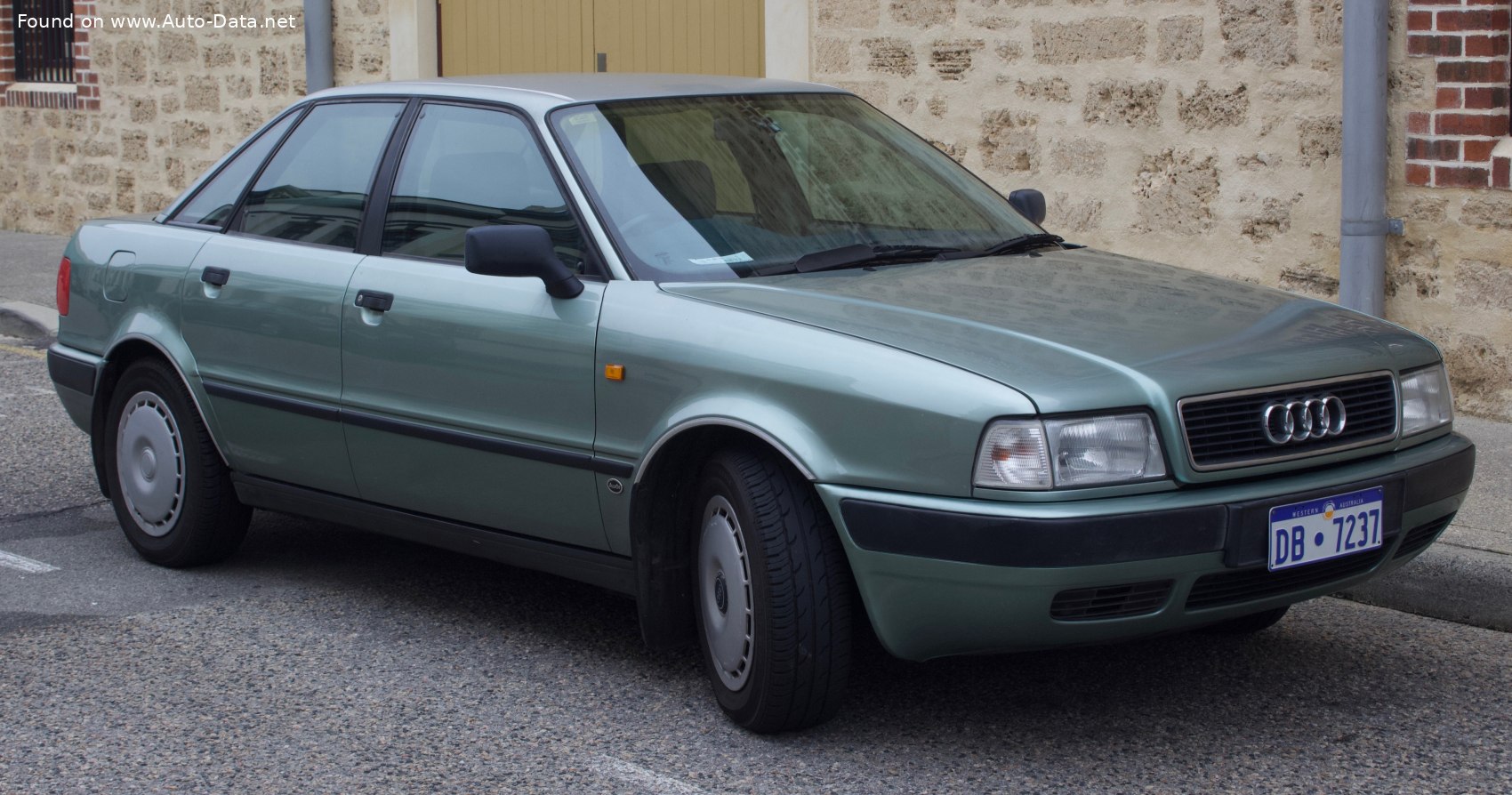 Specifications: Audi 80 (B4, Typ 8C) 2.8 V6 E (174 Hp) Automatic 1991, 1992, 1993, 1994, 1995