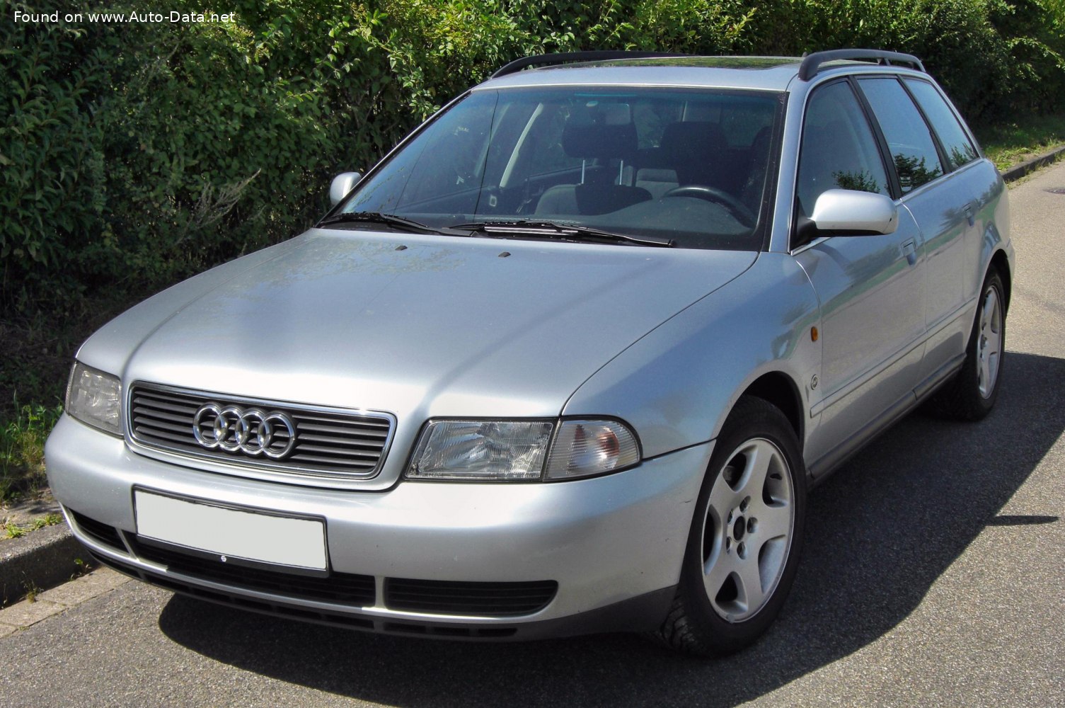 Specifications: Audi A4 Avant (B5, Typ 8D) 2.6 V6 (150 Hp) Tiptronic 1996, 1997