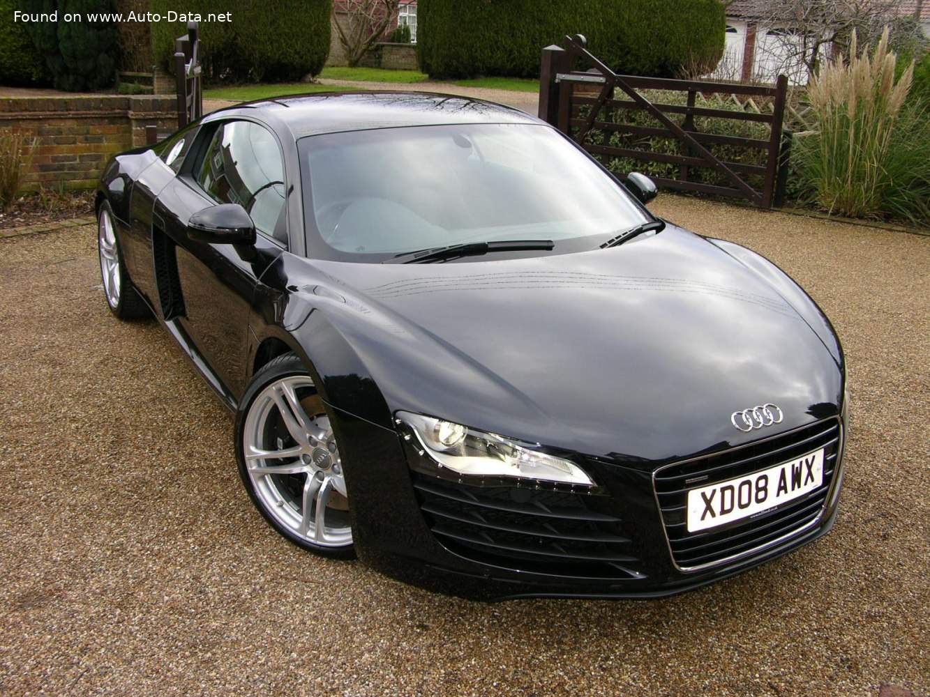 Specifications: Audi R8 Coupe (42) 5.2 FSI V10 (525 Hp) quattro R tronic 2008, 2009, 2010