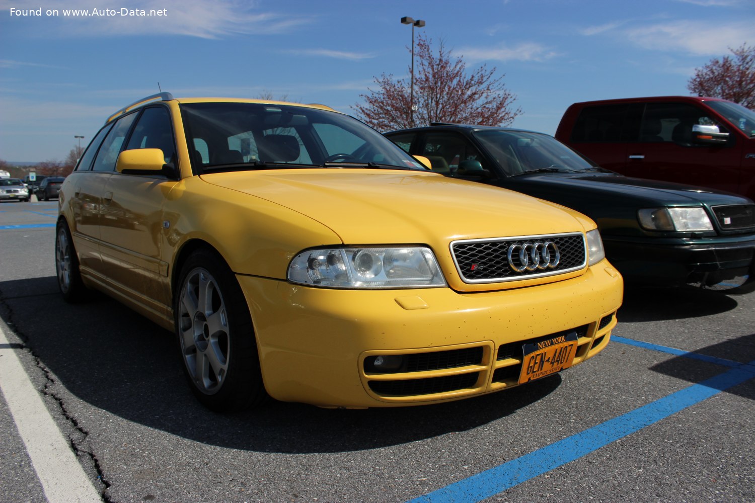 Specifications: Audi S4 Avant (8D,B5) 2.7 BiTurbo V6 (265 Hp) quattro 1997, 1998, 1999, 2000, 2001