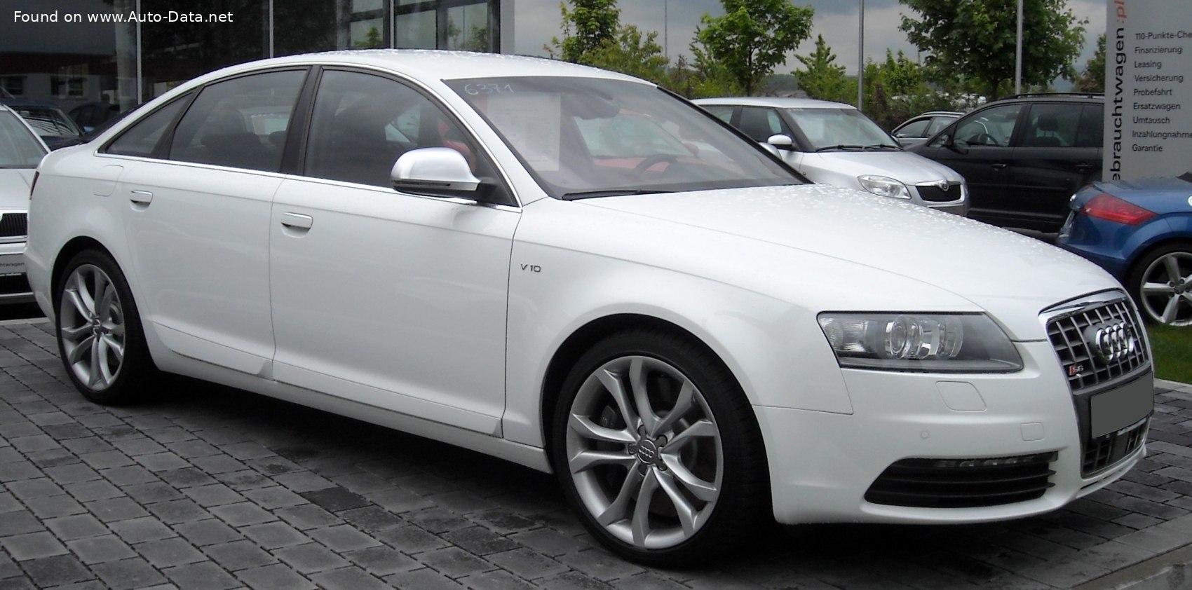 Specifications: Audi S6 (4F,C6 facelift 2008) 5.2 FSI V10 (435 Hp) quattro Tiptronic 2008, 2009, 2010