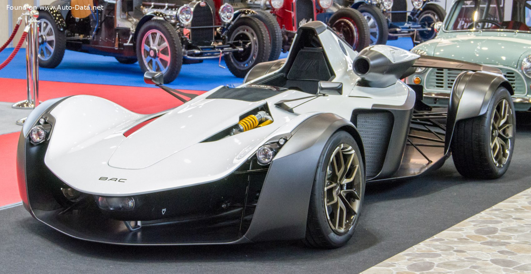 Specifications: BAC Mono R 2.5 (340 Hp) Automatic 2019, 2020, 2021, 2022, 2023, 2024, 2025