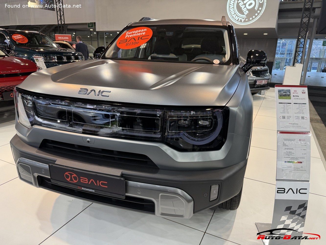 Specifications: BAIC BJ30 II e 1.5T (334 Hp) Hybrid DHT 2024, 2025