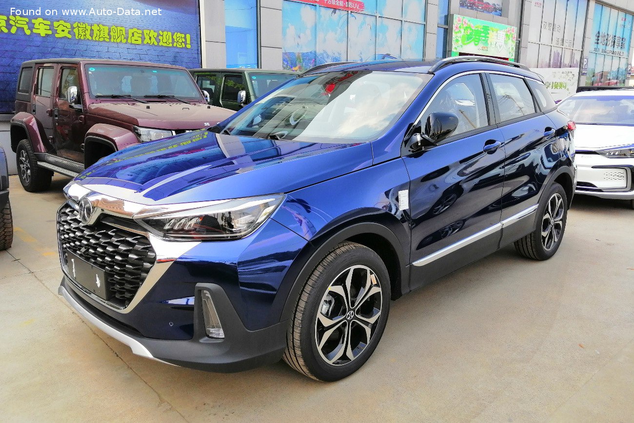 Specifications: BAIC Senova X55 II 1.5T (150 Hp) 2018, 2019, 2020, 2021, 2022, 2023, 2024, 2025
