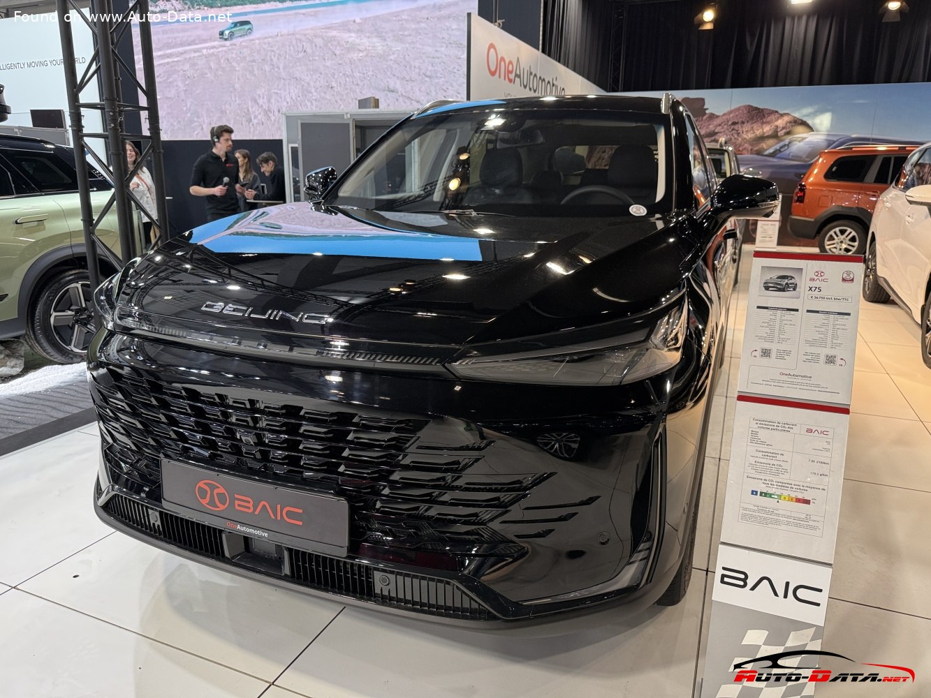 Specifications: BAIC X75 (facelift 2023) 1.5T (177 Hp) DCT 2023, 2024, 2025