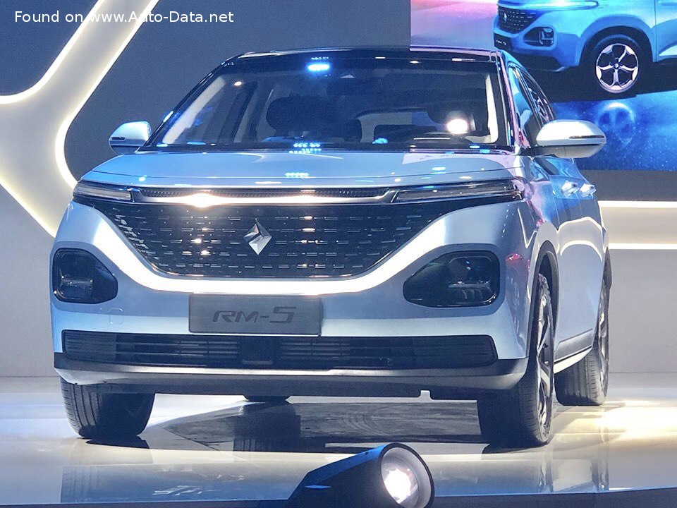 Specifications: Baojun RM-5 1.5T (147 Hp) CVT 7 Seat 2019, 2020, 2021