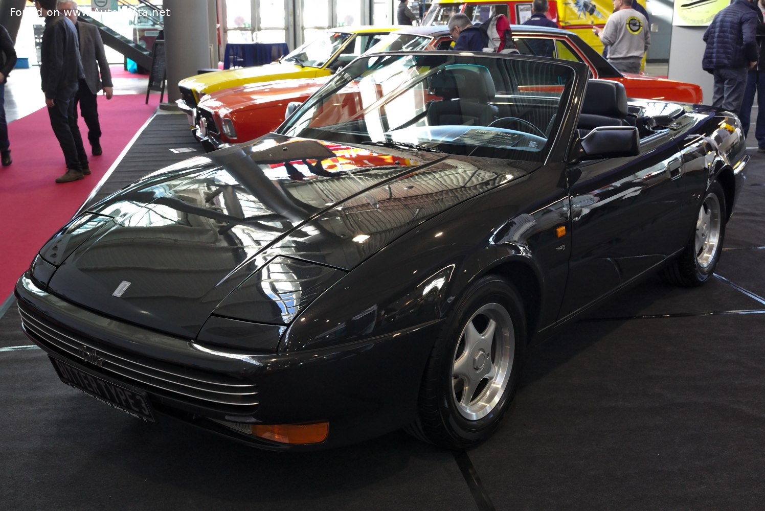 Specifications: Bitter Type 3 Cabriolet 4.0 i (272 Hp) 1991, 1992