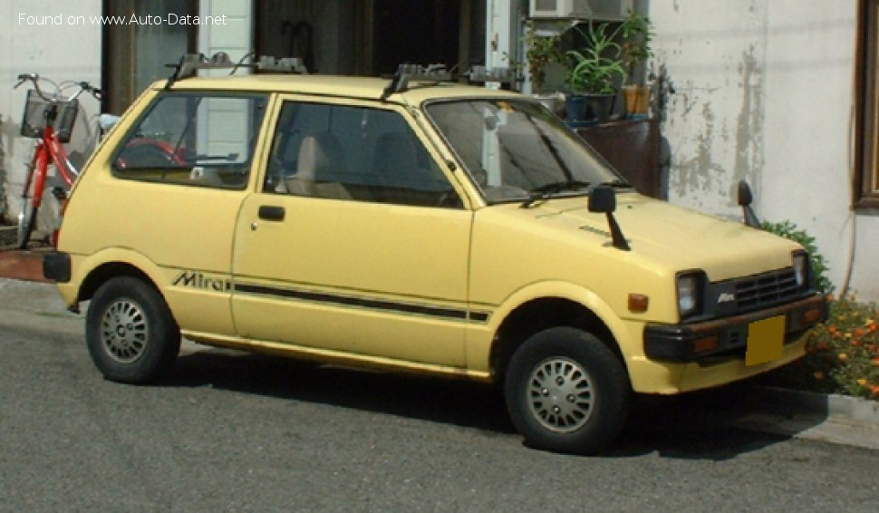 Specifications: Daihatsu Cuore (L55,L60) 0.6 (L60) (30 Hp) 1982, 1983, 1984, 1985