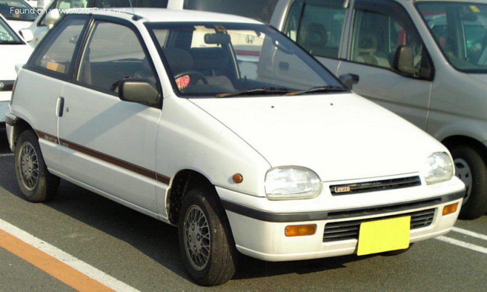 Specifications: Daihatsu Leeza 0.7 (33 Hp) 1986, 1987, 1988, 1989, 1990, 1991, 1992, 1993, 1994