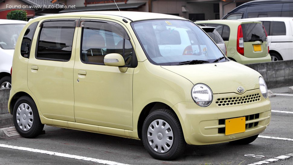 Specifications: Daihatsu Move Latte (L55) 0.7 i 12V (58 Hp) 2003, 2004, 2005, 2006, 2007, 2008, 2009