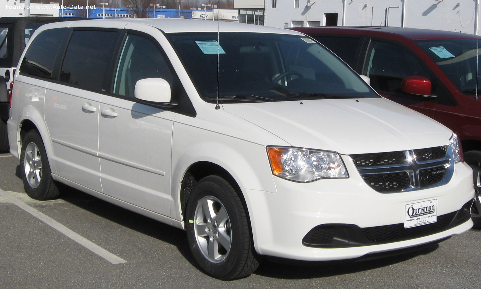 Specifications: Dodge Caravan V (facelift 2011) 3.6 V6 (287 Hp) Automatic 2011, 2012, 2013, 2014, 2015, 2016, 2017, 2018, 2019, 2020