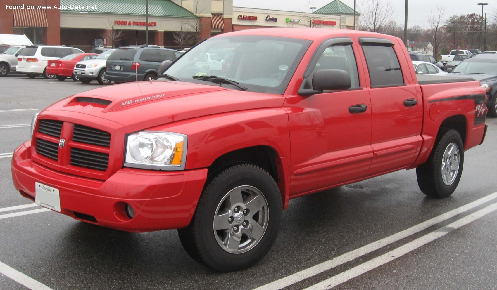 Specifications: Dodge Dakota III 3.7 V6 (214 Hp) 4×4 2005, 2006, 2007