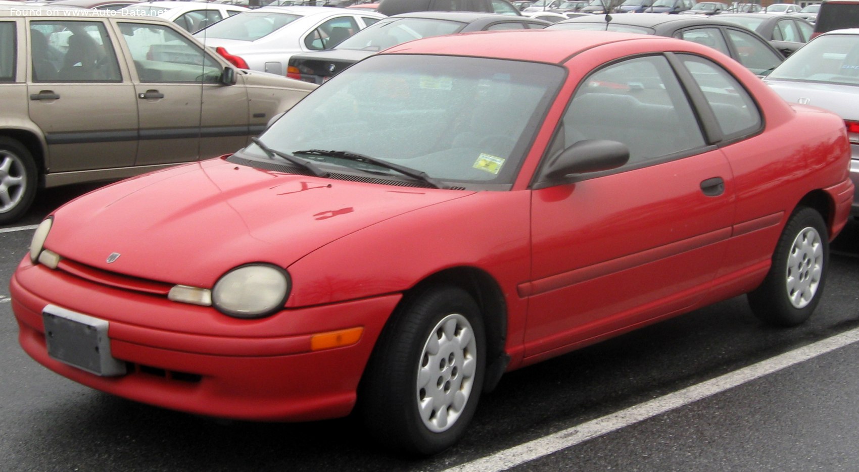 Specifications: Dodge Neon Coupe 2.0 i (147 Hp) 1996, 1997, 1998, 1999