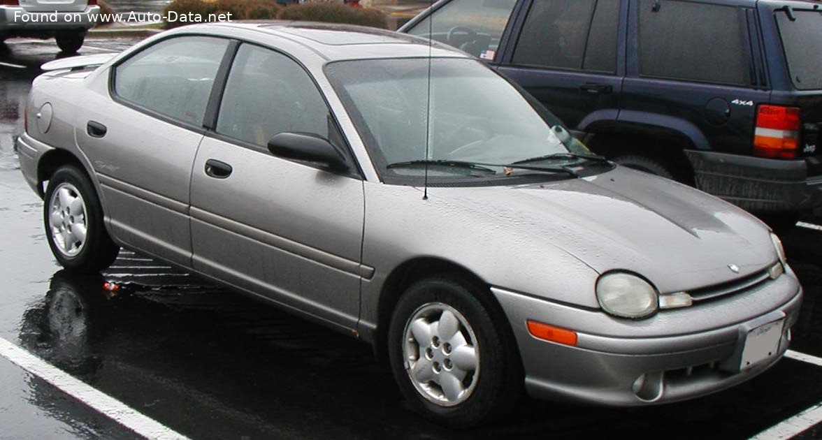 Specifications: Dodge Neon 2.0 i (132 Hp) 1994, 1995, 1996, 1997, 1998, 1999