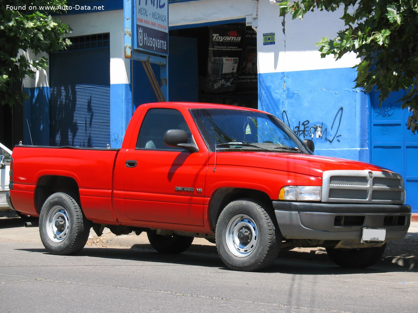 Specifications: Dodge Ram 1500 Regular Cab Short Bed (BRBE) 5.2 V8 (220 Hp) 4×4 Automatic 1994, 1995, 1996, 1997, 1998