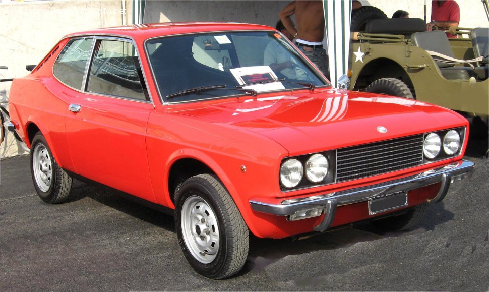 Specifications: Fiat 128 Coupe 1.3 (AC) (75 Hp) 1972, 1973, 1974, 1975, 1976, 1977, 1978, 1979