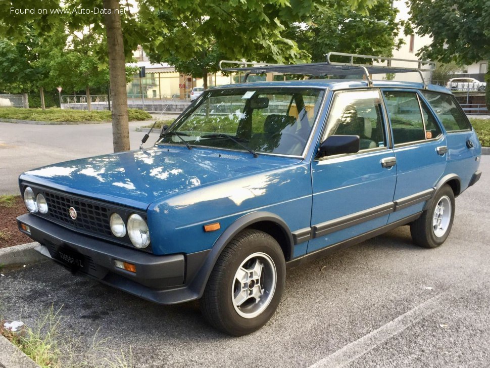 Specifications: Fiat 131 Familiarepanorama 1.4 Mirafiori (70 Hp) 1981, 1982, 1983, 1984