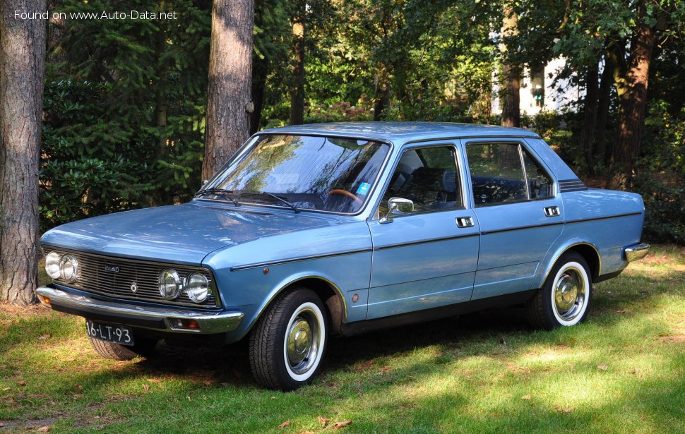 Specifications: Fiat 132 1.7 GLS (A1) (107 Hp) 1974, 1975