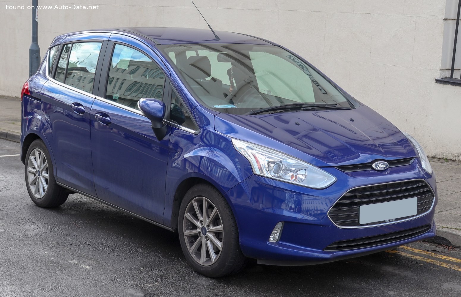 Specifications: Ford B-MAX 1.6 TDCi (95 Hp) 2012, 2013, 2014, 2015