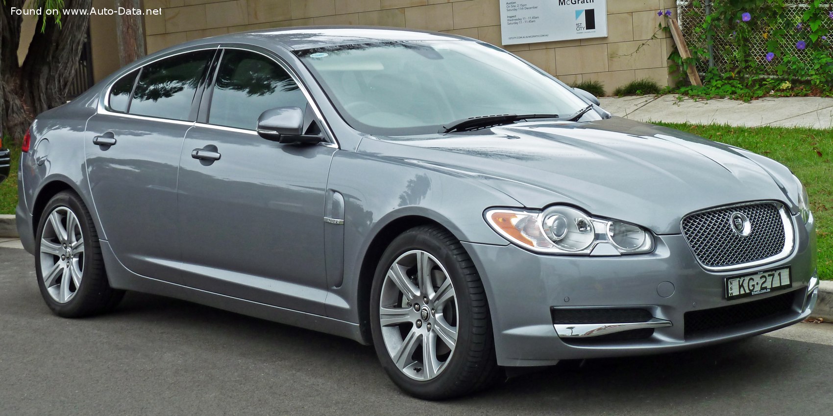 Specifications: Jaguar XF (X250) 4.2 V8 (298 Hp) Automatic 2007, 2008, 2009