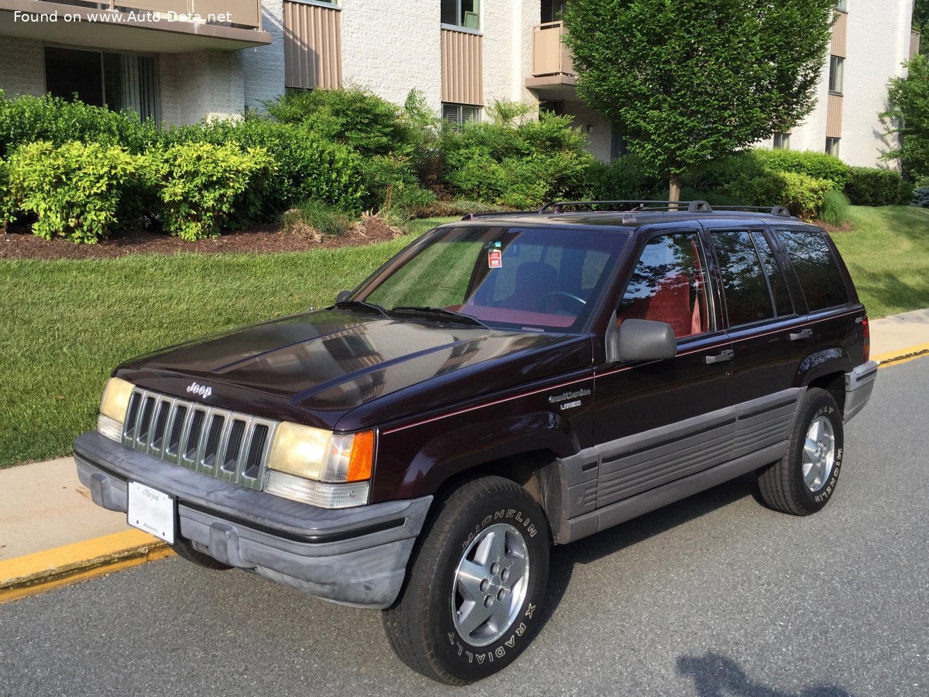 Specifications: Jeep Grand Cherokee I (ZJ) 5.2i V8 (223 Hp) 4×4 Automatic 1992, 1993