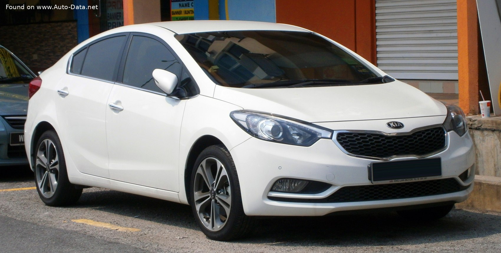 Specifications: Kia Cerato III Sedan 1.8 MPI (150 Hp) 2012, 2013, 2014, 2015, 2016