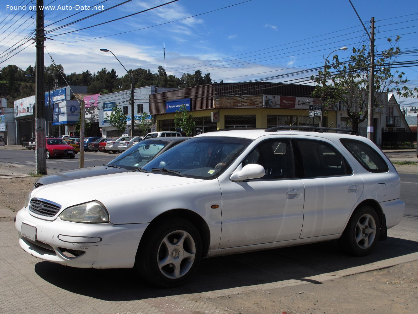 Specifications: Kia Clarus Combi (GC) 2.0 i 16V (133 Hp) 1998, 1999, 2000, 2001