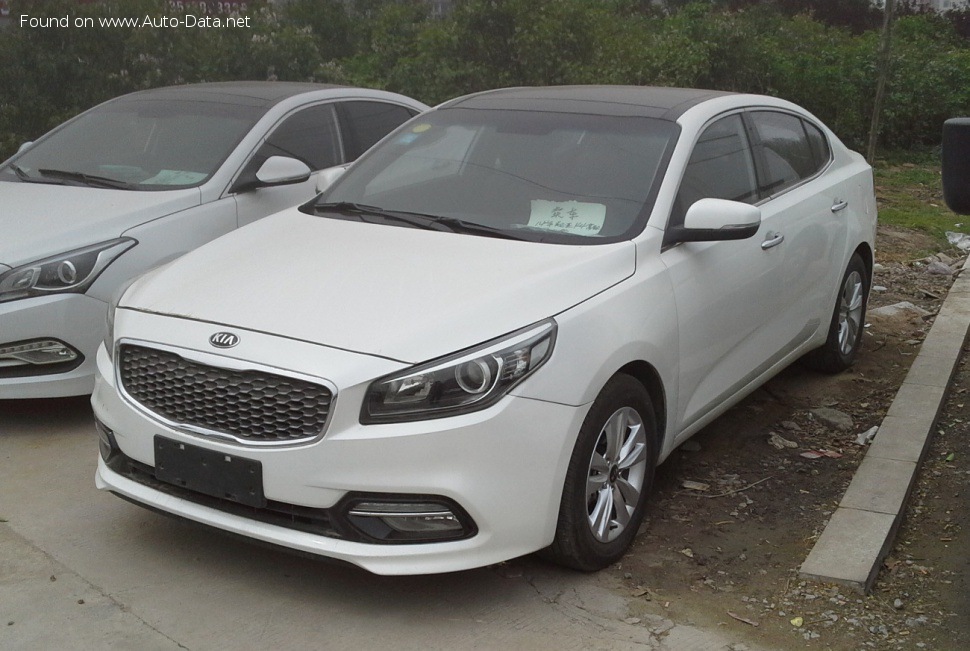 Specifications: Kia K4 2.0i (155 Hp) Automatic 2014, 2015, 2016, 2017, 2018