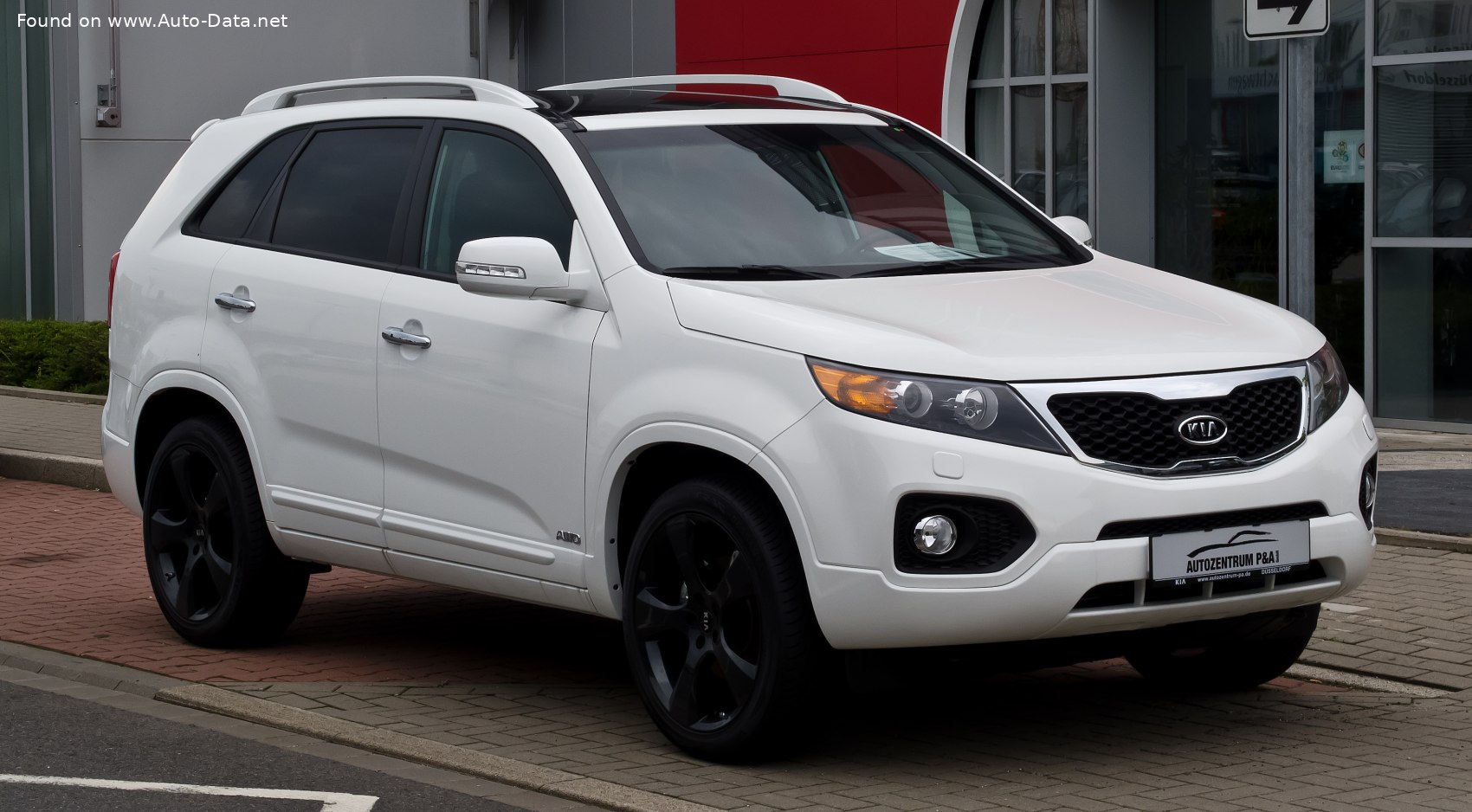 Specifications: Kia Sorento II 2.4 16V MPI (174 Hp) 4WD Automatic 2009, 2010, 2011, 2012