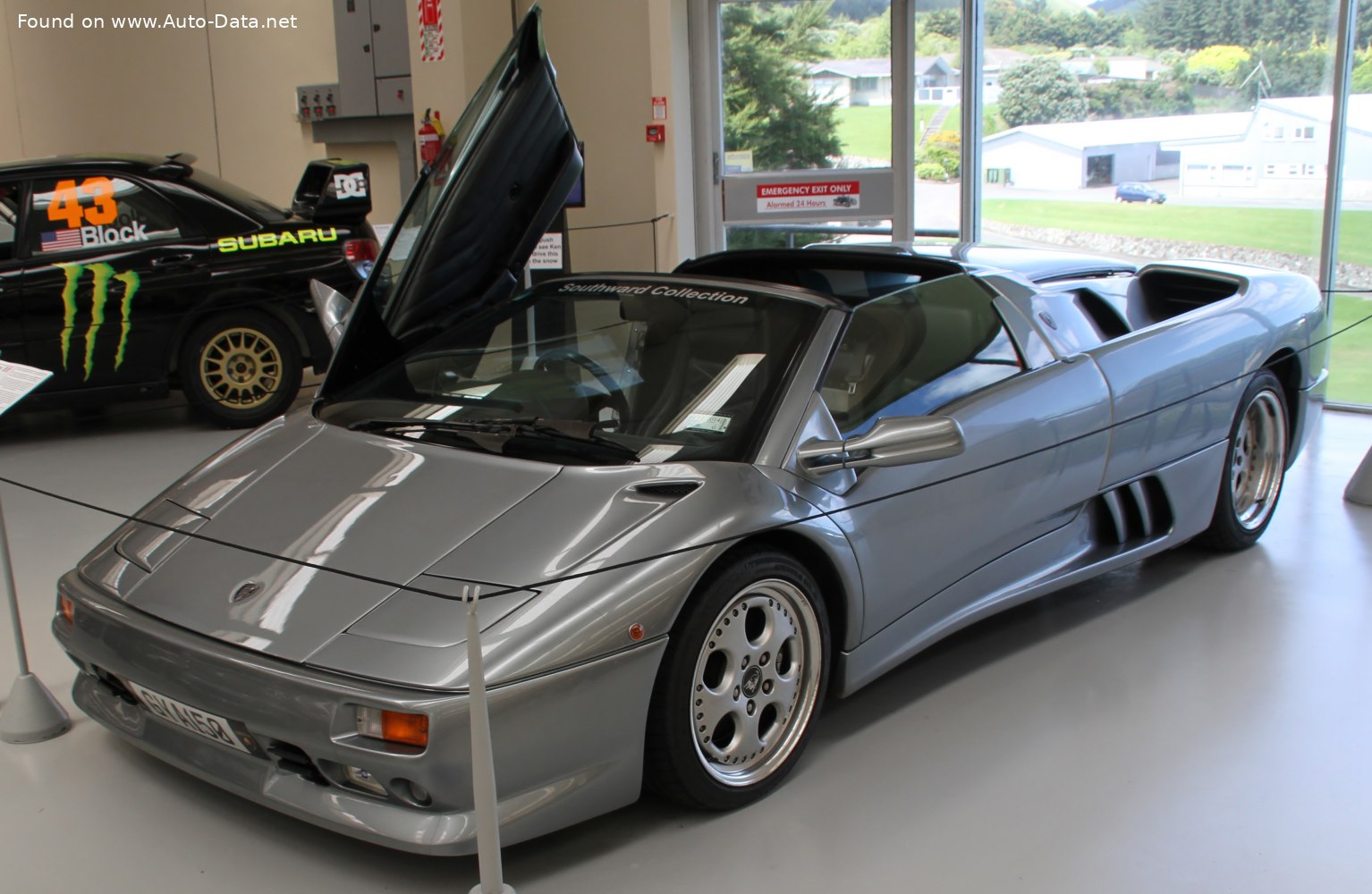 Specifications: Lamborghini Diablo Roadster VT 5.7 (492 Hp) 1996, 1997, 1998, 1999
