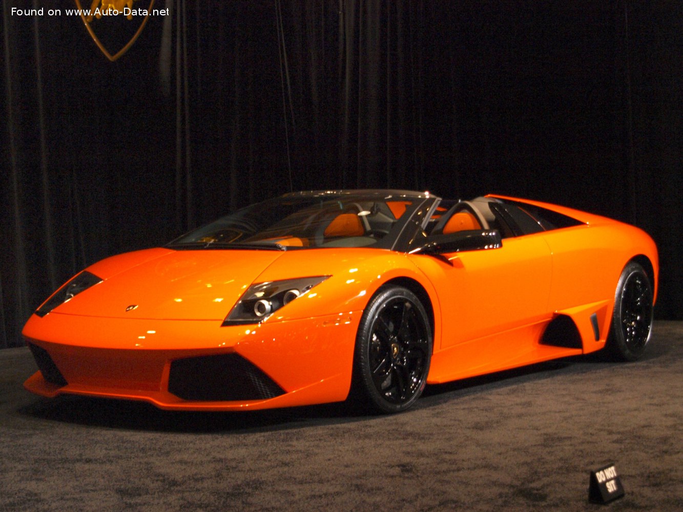 Specifications: Lamborghini Murcielago LP640 Roadster 6.5 V12 (640 Hp) 2006, 2007, 2008, 2009, 2010