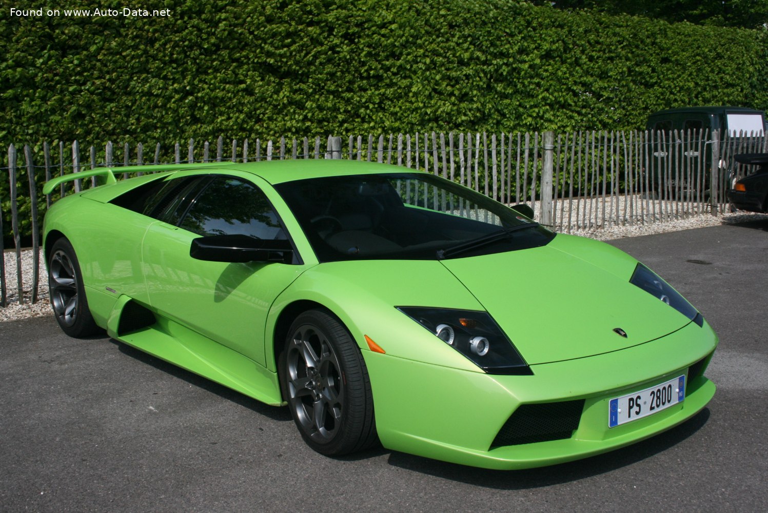 Specifications: Lamborghini Murcielago 6.2 V12 48V (580 Hp) 2001, 2002, 2003, 2004, 2005, 2006