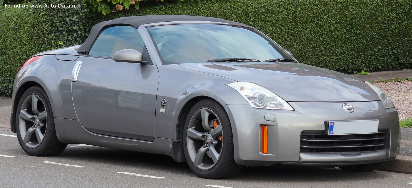 Specifications: Nissan 350Z Roadster (Z33, facelift 2007) 3.5 i V6 24V (300 Hp) Automatic 2007, 2008, 2009