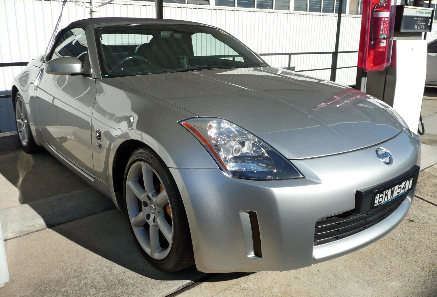 Specifications: Nissan 350Z Roadster (Z33) 3.5 i V6 24V (283 Hp) 2003, 2004, 2005, 2006, 2007